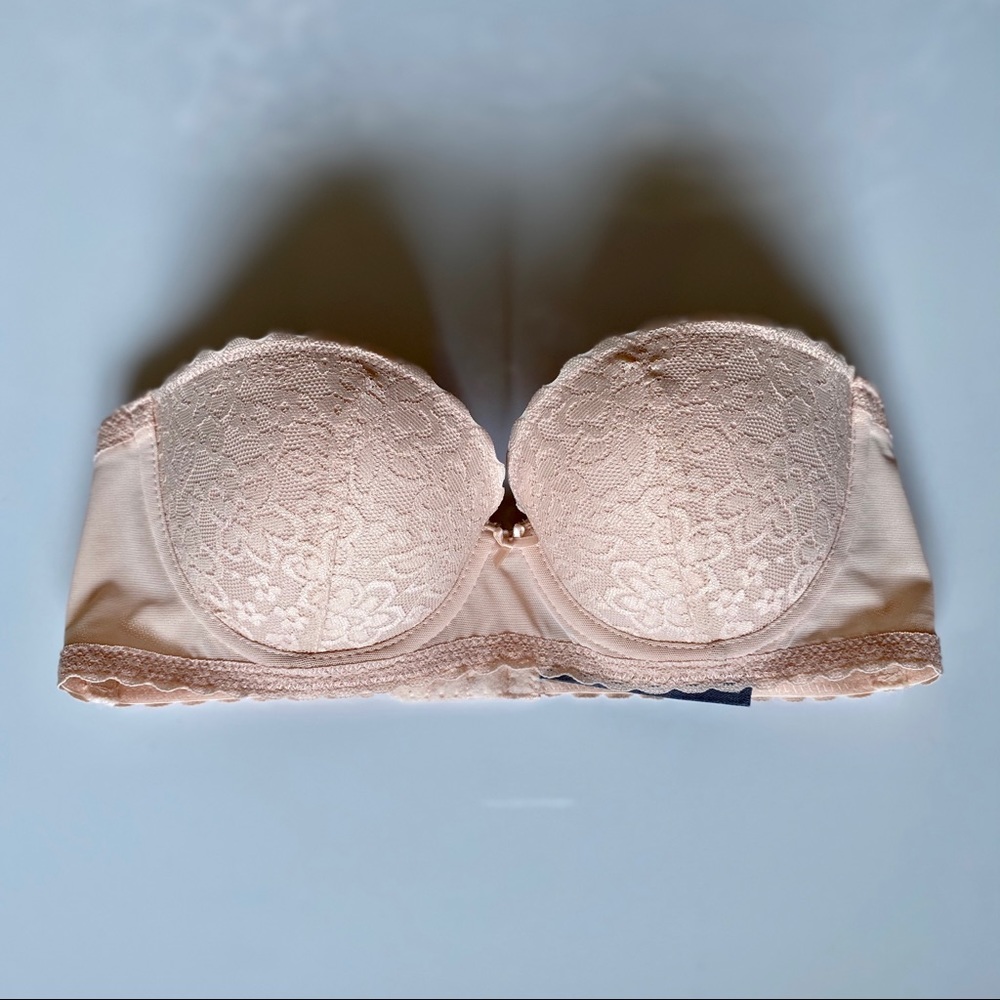Aerie Strapless Nude Bra